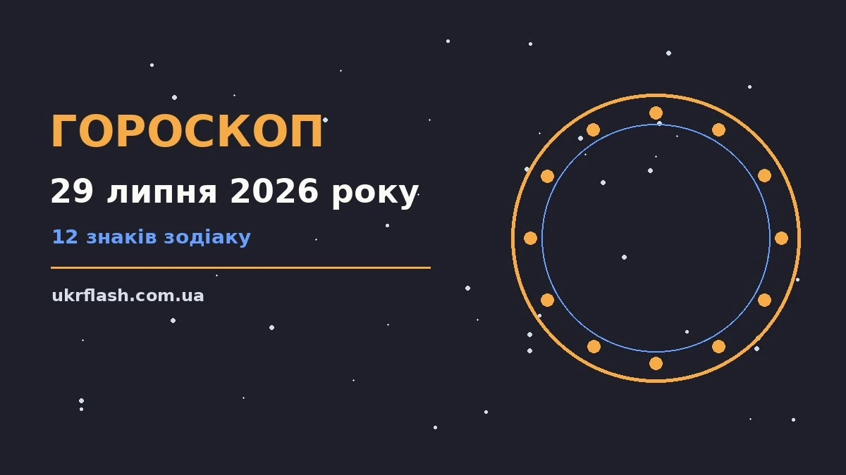 Зіркова мапа і свічка на столі: гороскоп на 29 липня 2026 року для всіх знаків