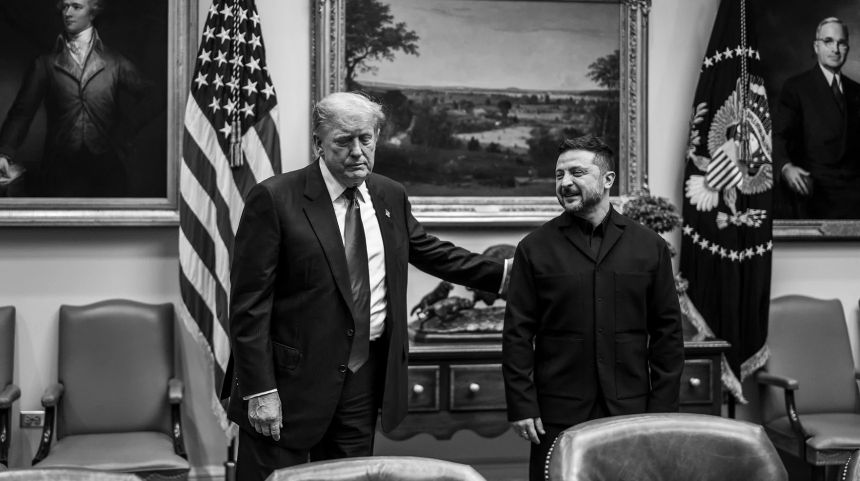 Опубліковані Трампом фотографії зі зустрічі із Зеленським в Овальному кабінеті Білого дому