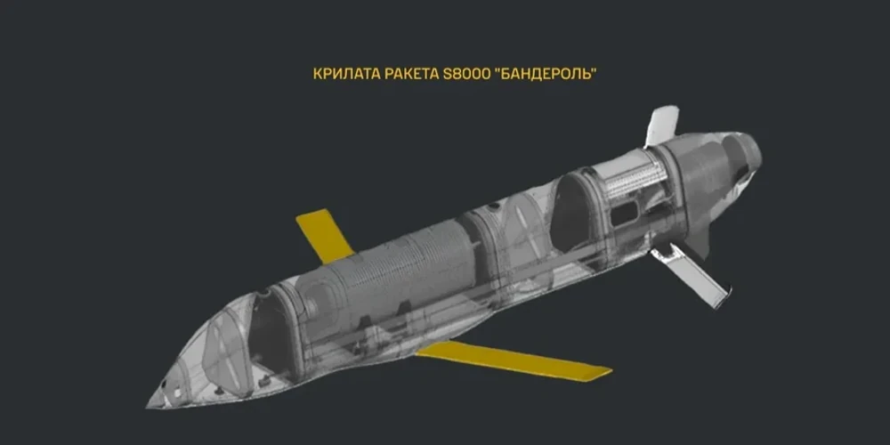 Ракета «Бандероль» / Інфографіка S8000 Бандероль