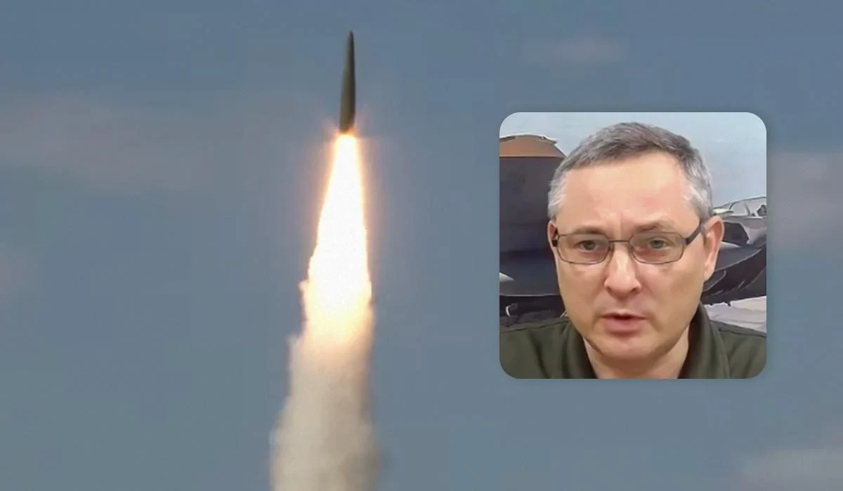 Ілюстрація нічної комбінованої ракетної атаки по Україні із застосуванням балістичних ракет різних типів